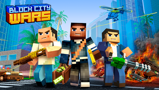 Block City Wars: Pixel Shooter APK/MOD 1