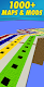 screenshot of Lucky Block Race Map