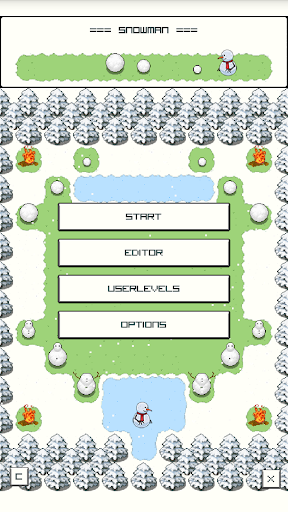 Android application Snowman screenshort