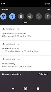 Digital Clock and Weather Widget 6.5.2.461 APK screenshots 13