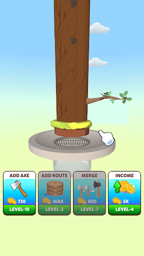 Tree chop Idle Screen 2