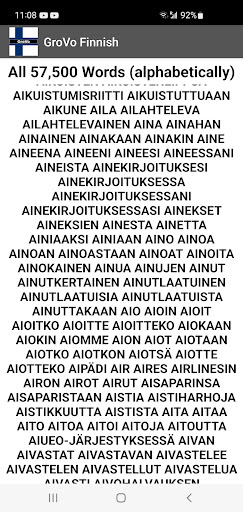 GroVo Finnish Screen 3