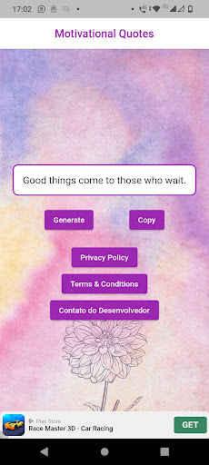 Motivational Quotes Screen 2