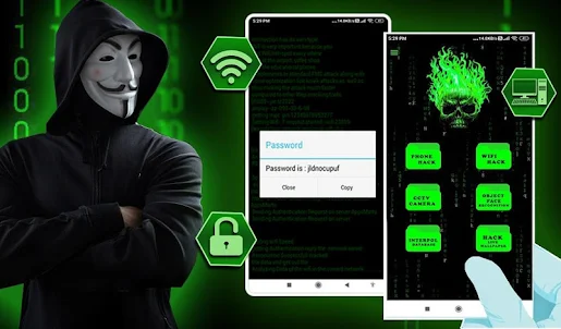 Hacker App - Wifi Password Hacker Prank