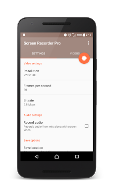 Screen Recorder With Audio Freのおすすめ画像1
