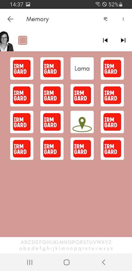 IRMGARD Screen 2