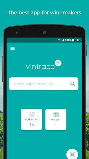Android application Vintrace screenshort