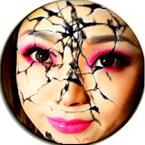 Cool Drawings On Face Photo icon