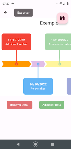 Vista previa de la aplicación