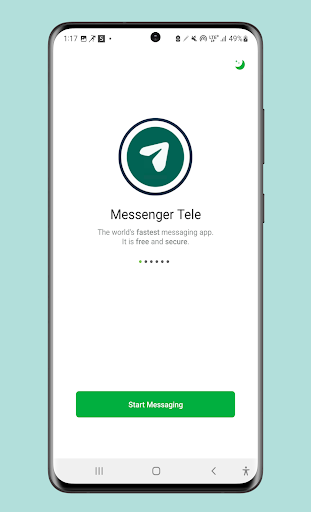 Android application X Tele Messenger screenshort