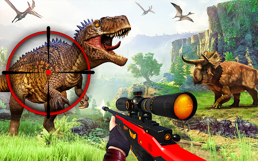 Wild Dinosaur Hunting Games android2mod screenshots 11