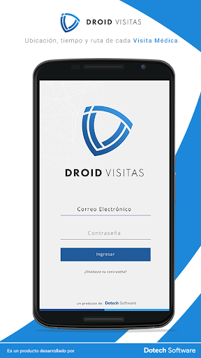 Android application droidVisitas Full screenshort