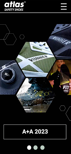 Android application ATLAS – scan your feet! screenshort