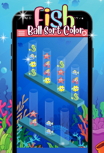 Ball Sort - Fish Sort Puzzle Screen 3