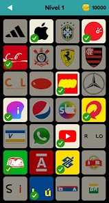 Logo Test: Adivinher a Marca Mod + Apk(Unlimited Money/Cash) screenshots 1