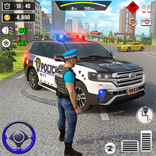 Police Car Game - Cop Games 3D Laai af op Windows