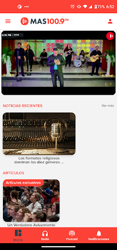 Android application MAS Media screenshort