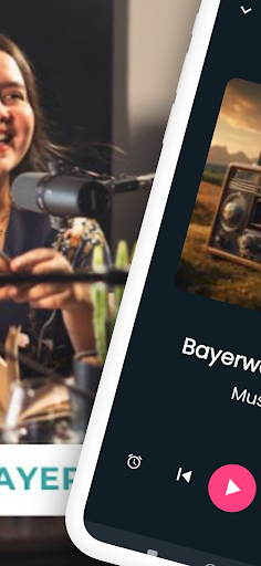 Android application Bayerwaldradio screenshort