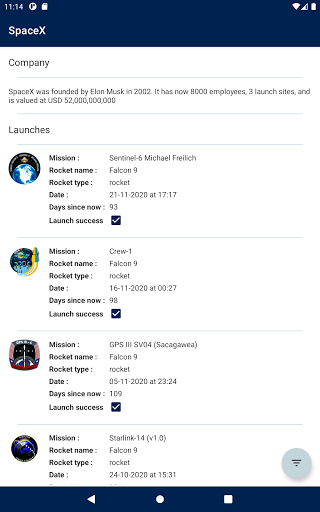 Space X Screen 3