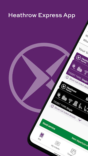 Android application Heathrow Express screenshort