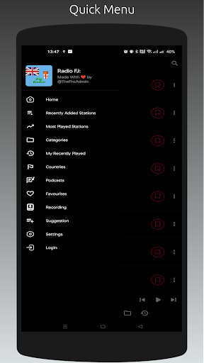 Radio FJ: All Fiji Stations Screen 3