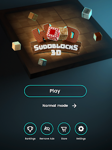 Wood SudoBlocks 3D Screenshot