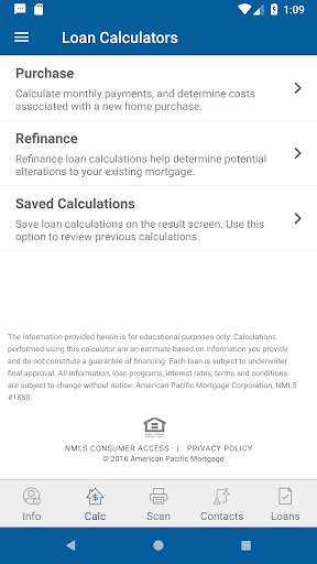 First Class Lending Screen 3