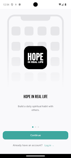 Android application Hope In Real Life screenshort
