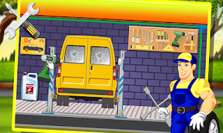 Mini Bus Repairing Simulator - Real Auto Mechanic - Screenshot 3
