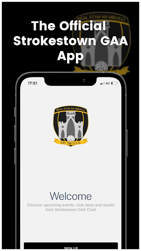 Android application Strokestown GAA screenshort
