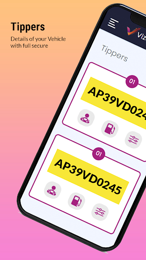 Android application Vizago Infra screenshort