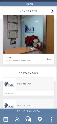 Android application Fisan screenshort