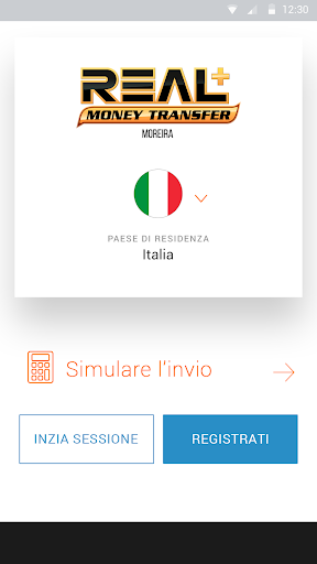 Android application Real MoneyTransfer Moreira screenshort