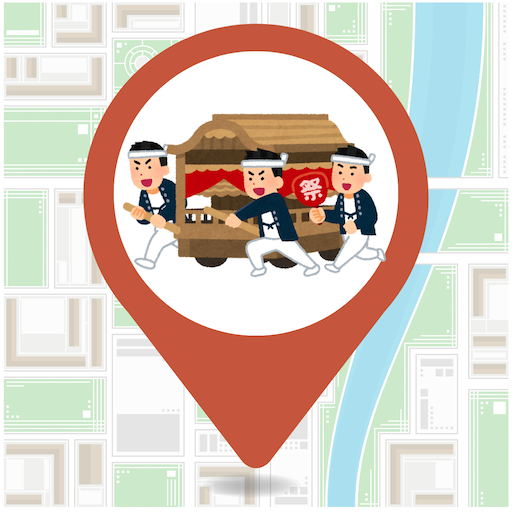 忠岡だんじりGPS logo
