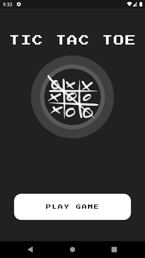 Android application TicTacToe screenshort