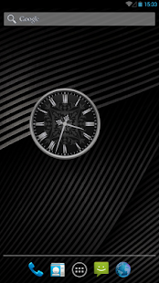Analog Clock Widget Screenshot