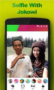 Jokowi Selfie Camera