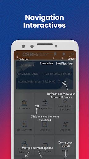 CSBMobile+ Screen 2