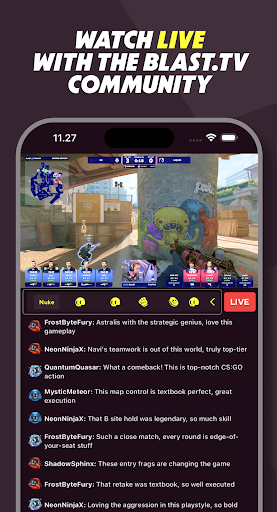 Android application BLAST.tv screenshort