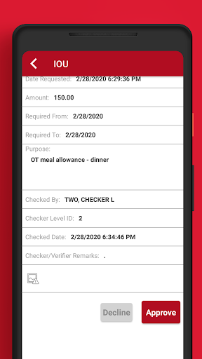 IOU Beta Screen 3