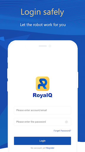 Android application Royal Q Automated trading screenshort