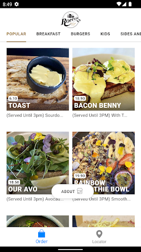 Roccos Burger Cafe Screen 3