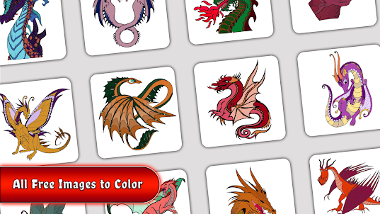 Dragons Paint By Number