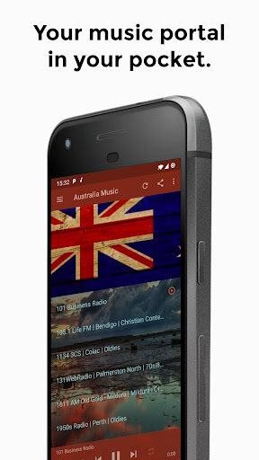 Android application Australia Music Radio screenshort