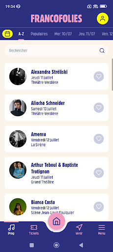 Francofolies La Rochelle Screen 2