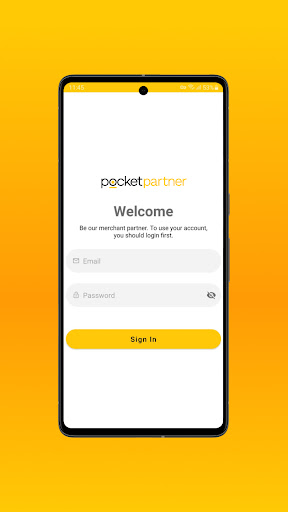 Android application pocket partner mm screenshort