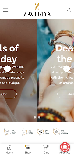 Android application Zaveriya screenshort