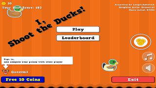 Papan tembak: I, Shoot the Duc - Screenshot 1
