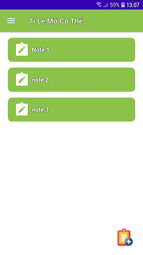 Tính Lượng Mỡ Cơ Thể