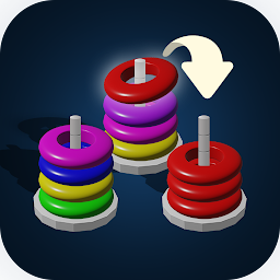 Hoop Sort - Color Ring Puzzle